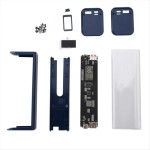 Rechargeable Battery Sets with Main Board and Case 18650 Li-Ion Blue